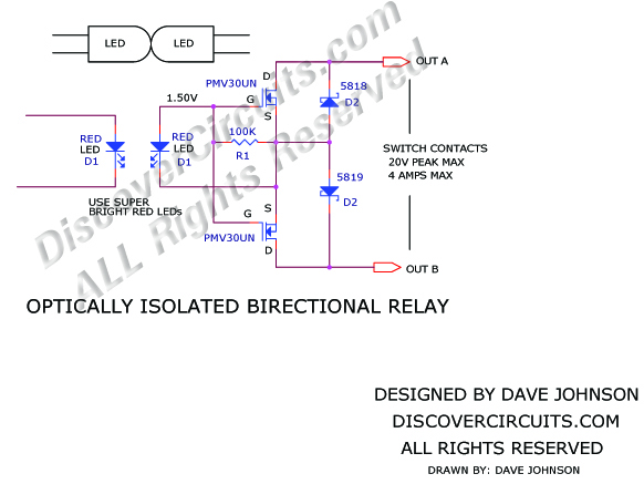 Bidirectional Solid State Relay