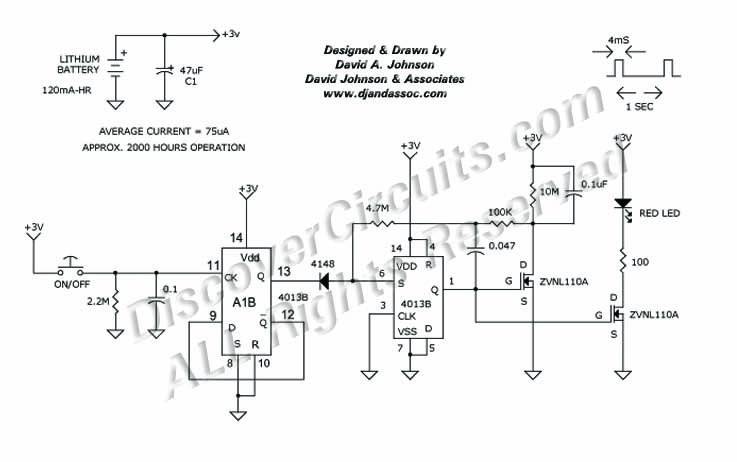 Circuit Advertising Badge Flasher