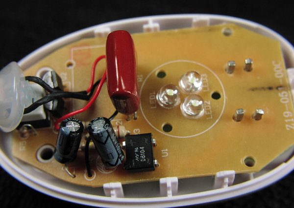 Night Light inside with 3 LEDs