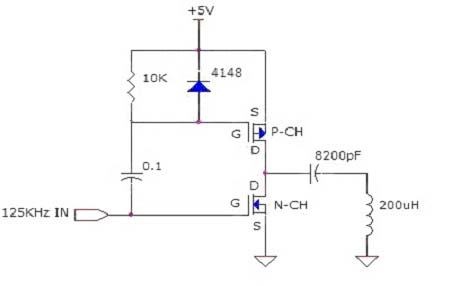 Exciter Circuit, Wireless Battery Charger