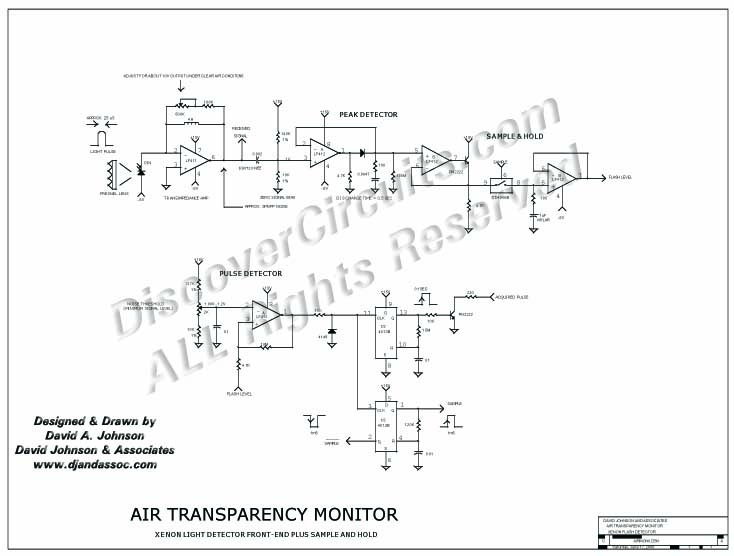 Circuit Air Transparency Monitor designed by David A. Johnson, P.E.